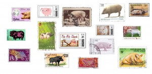 pig stamps