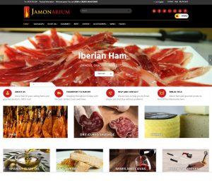 online store selling hams and Iberian sausages