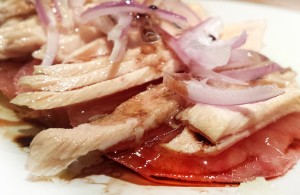 ventresca albacore tuna onion